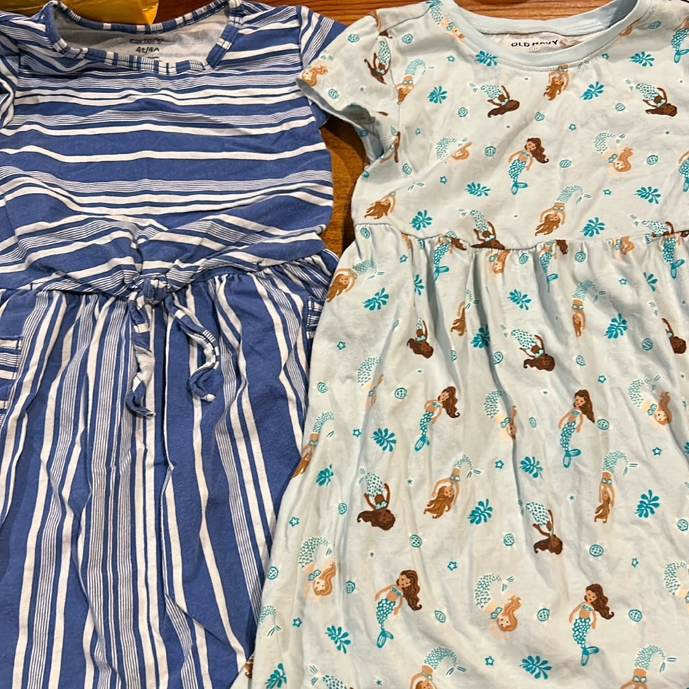 Girls dresses sizes 4T/5T.